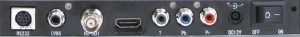 HD Camera Anschlüsse