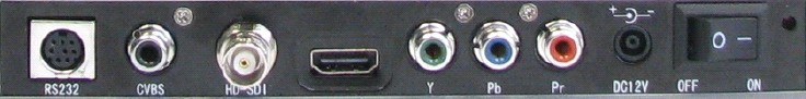 HD Camera Anschlüsse